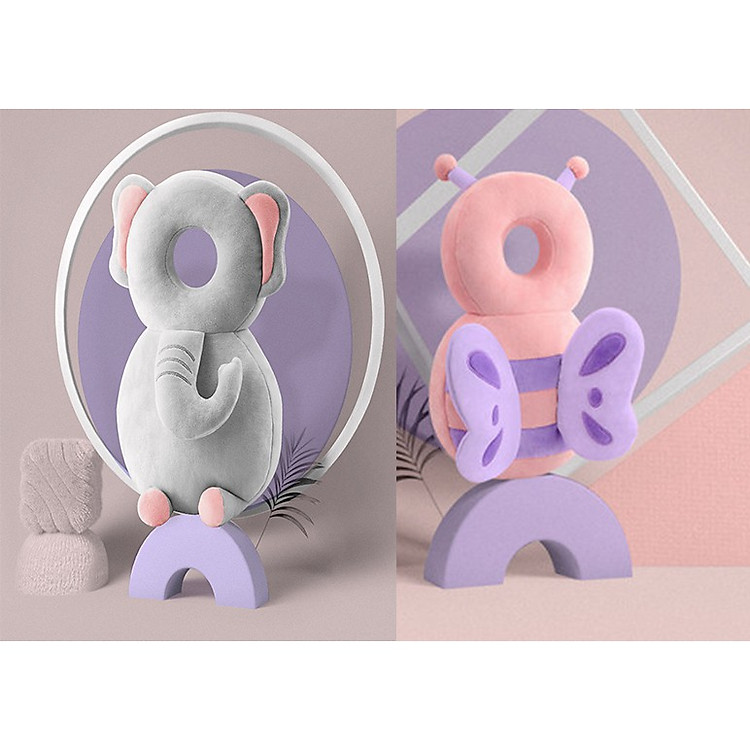 Gối thiên thần đỡ cổ lưng cho bé