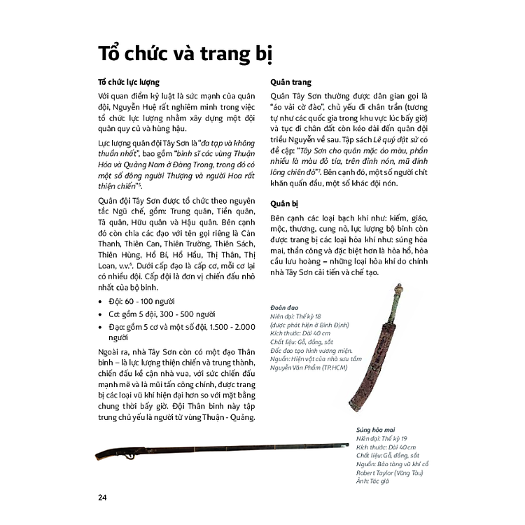 Quân đội Tây Sơn: Lịch sử bằng hình ảnh - Ảnh 7