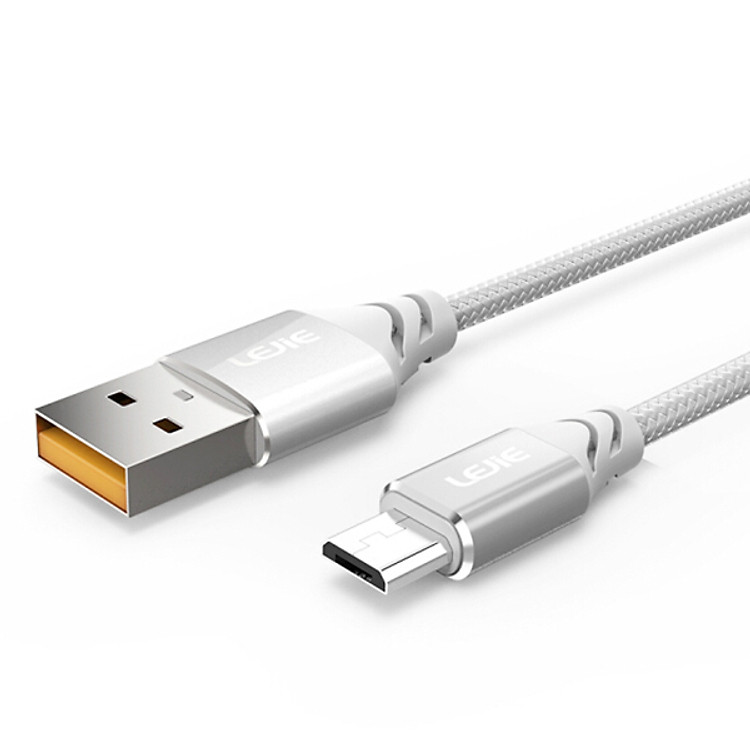 Dây Cáp Sạc Điện Thoại LEJIE MICRO USB Dài 1 Mét Cho Điện Thoại Nubian/ Vivo/ Huawei/ Millet LUMC-2100F