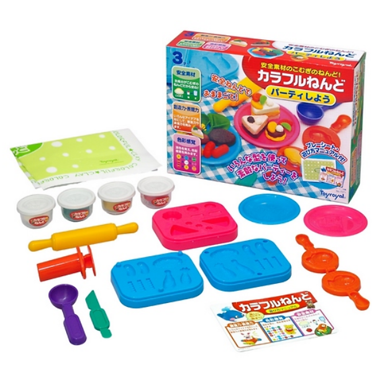 Set Bột Nặn Nấu Ăn Toyroyal 7371 (12 Món)