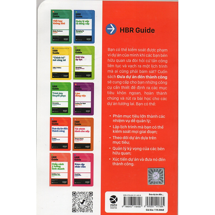 HBR Guide - Đưa Dự Án Đến Thành Công - Ảnh 2