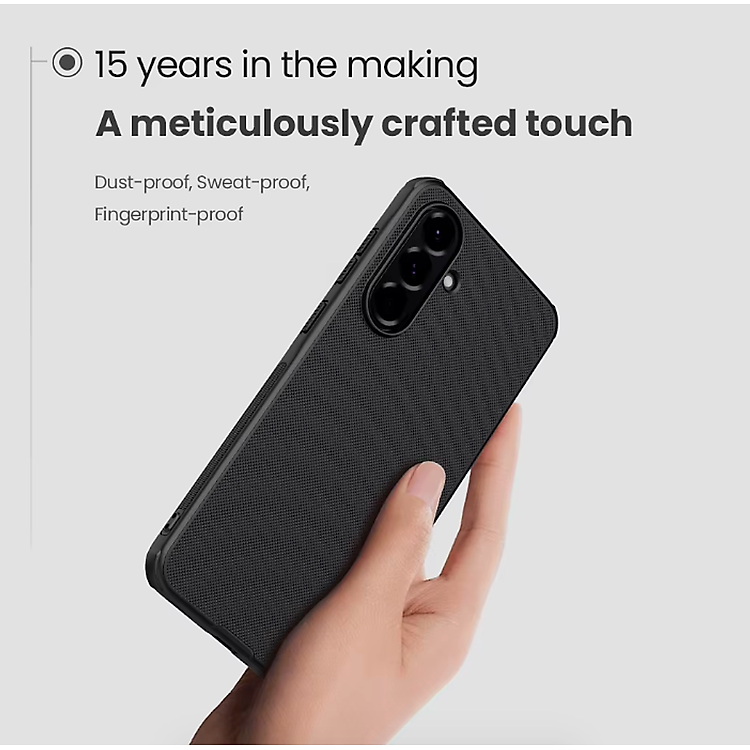 Ốp lưng Nillkin cho SamSung Galaxy A56 - A36 - A14 - A24 - A34 - A54 - A15 - A25 - A16 - A35 - A53 - A55 dạng sần - hàng chính hãng