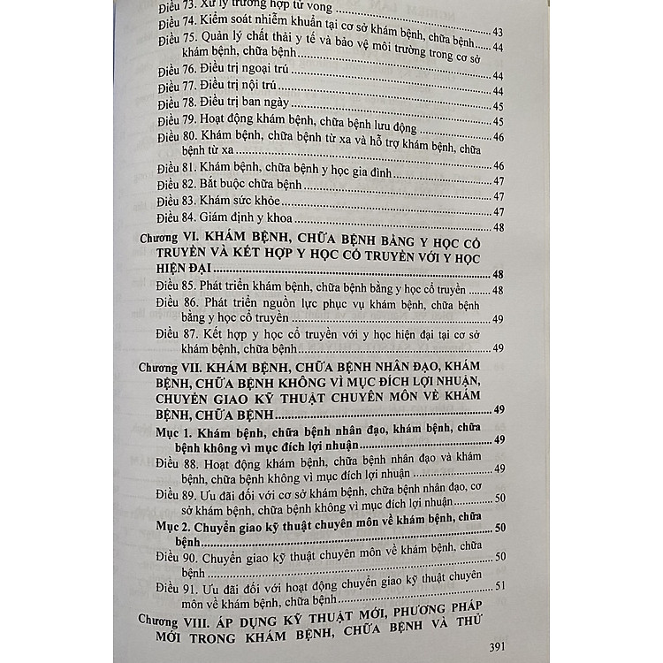 Luật Khám Bệnh, Chữa Bệnh Và Các Văn Bản Hướng Dẫn Thi Hành - Ảnh 7
