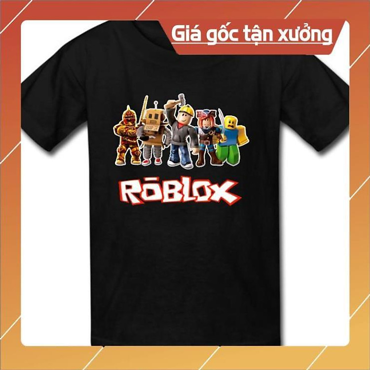 DEAL SỐC Áo thun Roblox Gaming màu đen cực ngầu