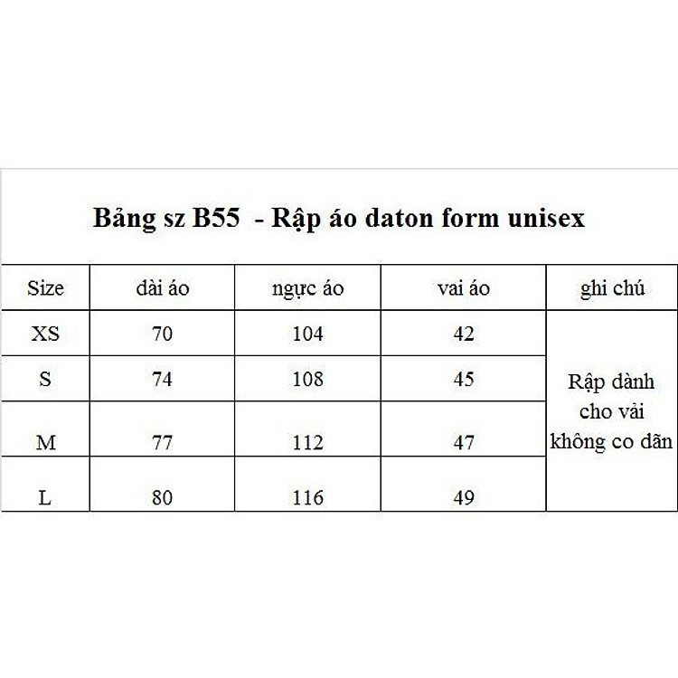 Rập Giấy A0 Mã B55 (Bản Vẽ) - Ảnh 7