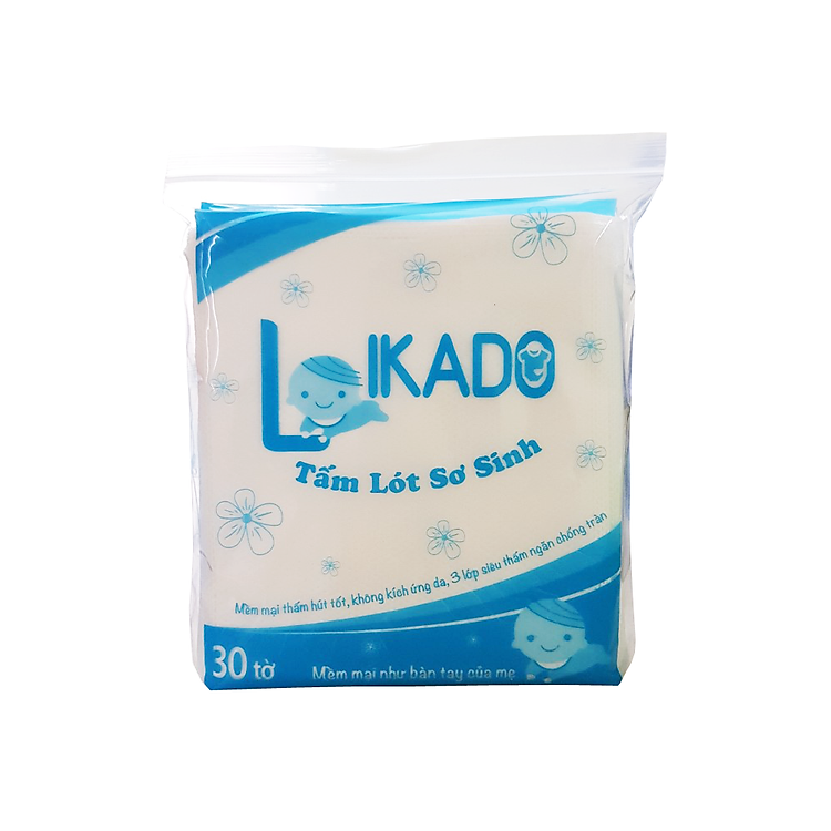Mua Combo 5 Bịch Tấm Lót Sơ Sinh Likado Ưu đãi - Hình ảnh 2