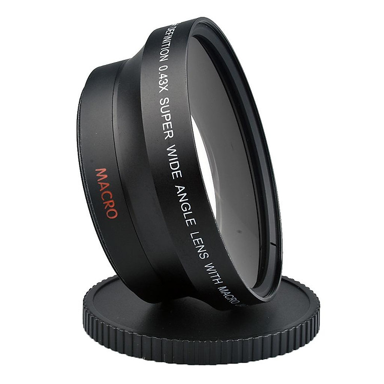 72mm 0.43X Super Wide Angle & Macro Lens for Canon Nikon SLR Camera