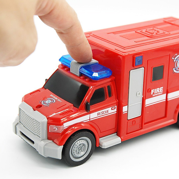 Mua Xe Cứu Hoả Duka DK81039 tại Minh Long Chính hãng Ưu đãi - Hình ảnh 3