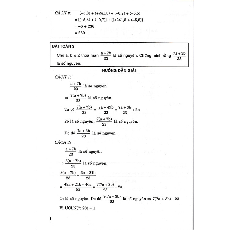 Giải Bằng Nhiều Cách Các Bài Toán 7 (Biên Soạn Theo Chương Trình GDPT Mới) - Ảnh 5