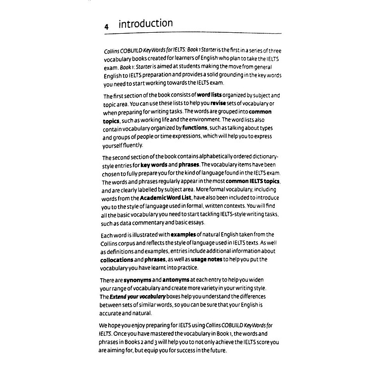 Collins Cobuild - Key Words For IELTS (Book 1: Starter) - Ảnh 5
