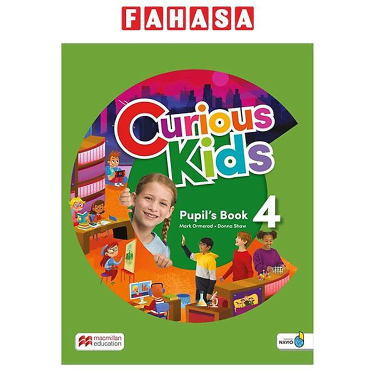 Sách ngoại văn: Curious Kids Level 4 Pupil's Book With Digital Pupil's Book And Navio App