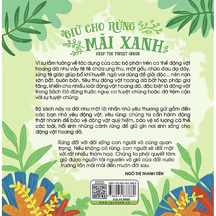 Giữ cho rừng mãi xanh - Tập 1 - Ảnh 2