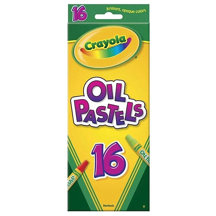 Bộ Bút Sáp Dầu Crayola 16 Màu