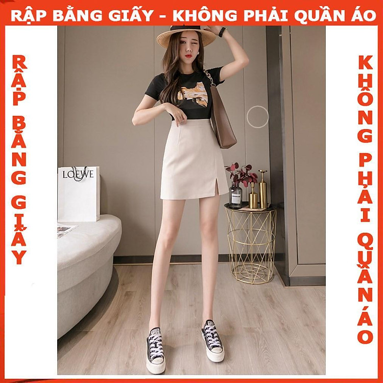 Rập chân váy dáng A - mã 1056 (bản vẽ) - Ảnh 2