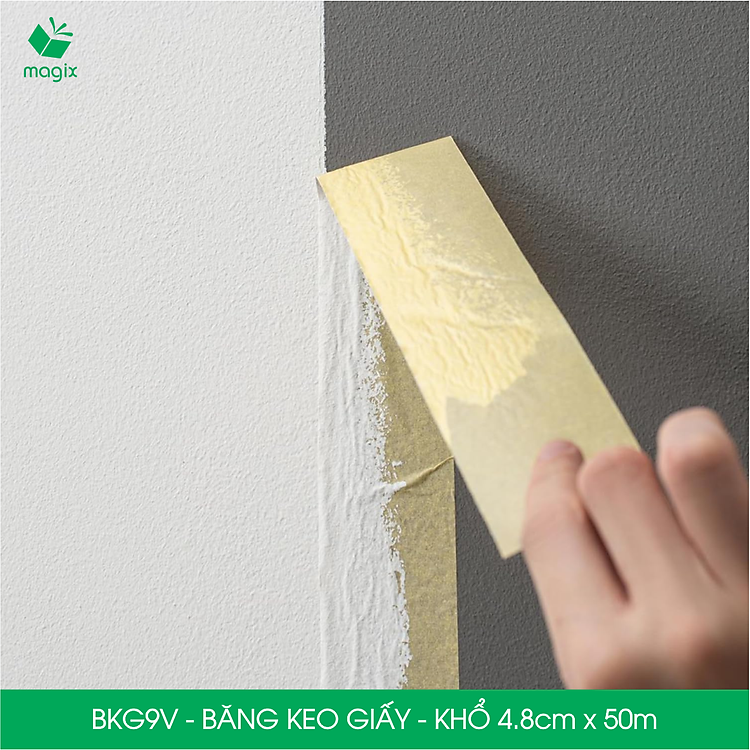 Block băng keo giấy 4.8cm x 50m (6 cuộn) - Ảnh 5