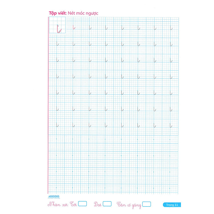 Luyện Viết Nét Cơ Bản Và Chữ Số - Vở Ô Li Có Chữ Mẫu - Bé Chuẩn Bị Vào Lớp 1 (ABB) - Ảnh 5