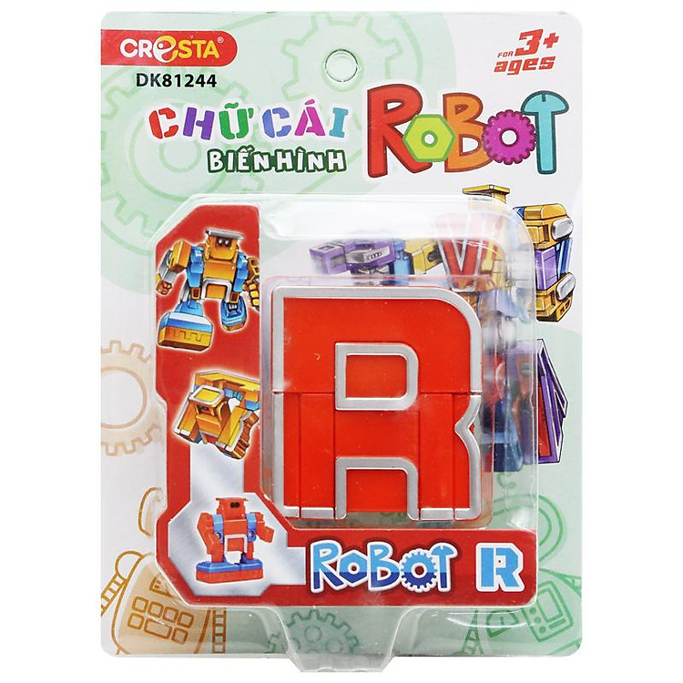 Đồ Chơi Lắp Ráp Robot Chữ Cái R Chính hãng Giá tốt - Hình ảnh 3