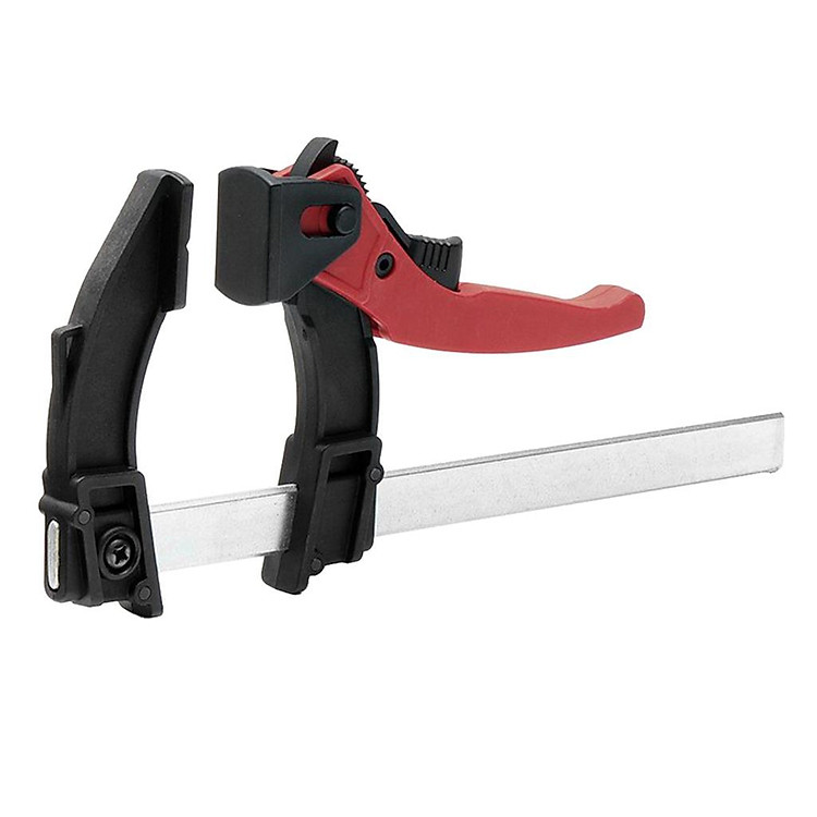 Wood Work Bar Clamp Quick Release Ratcheting Gear F-type Clip Spreader Manual Gadget Hand Tools Steel 90-200