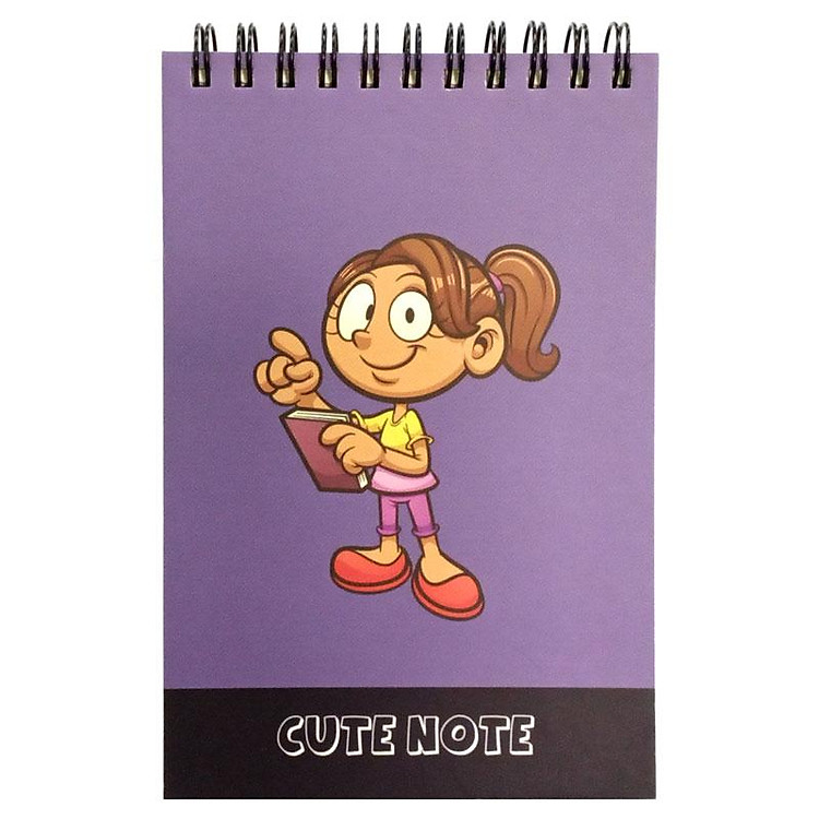 Sổ Lò Xo Teen Không Kẻ Có Chấm (80gsm) - Ảnh 2