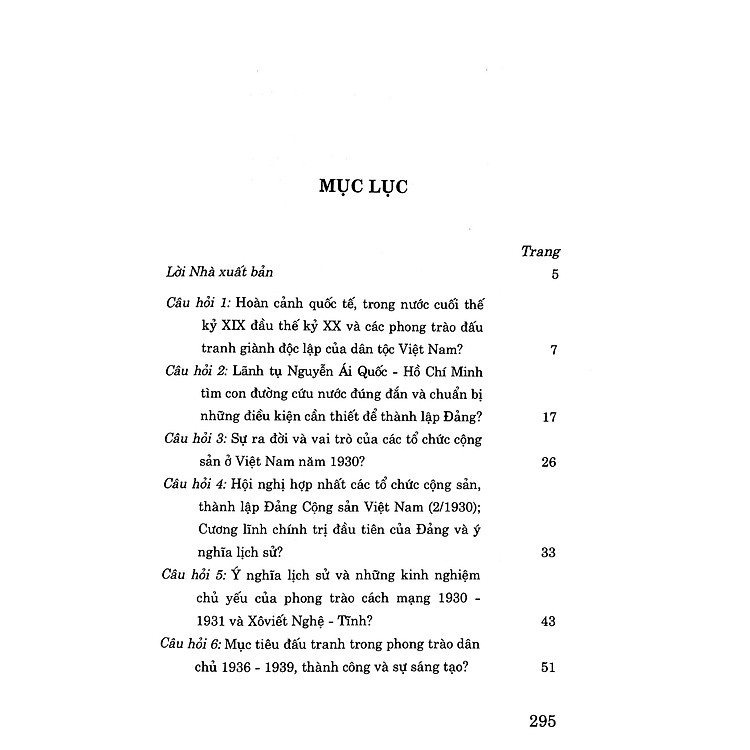 Hỏi - Đáp Môn Lịch Sử Đảng Cộng Sản Việt Nam - Ảnh 6
