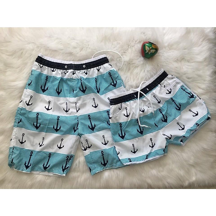 Quần đôi đi biển mẫu mới đẹp xinh combo 2 quần ( 1 quần nam + 1 quần nữ)