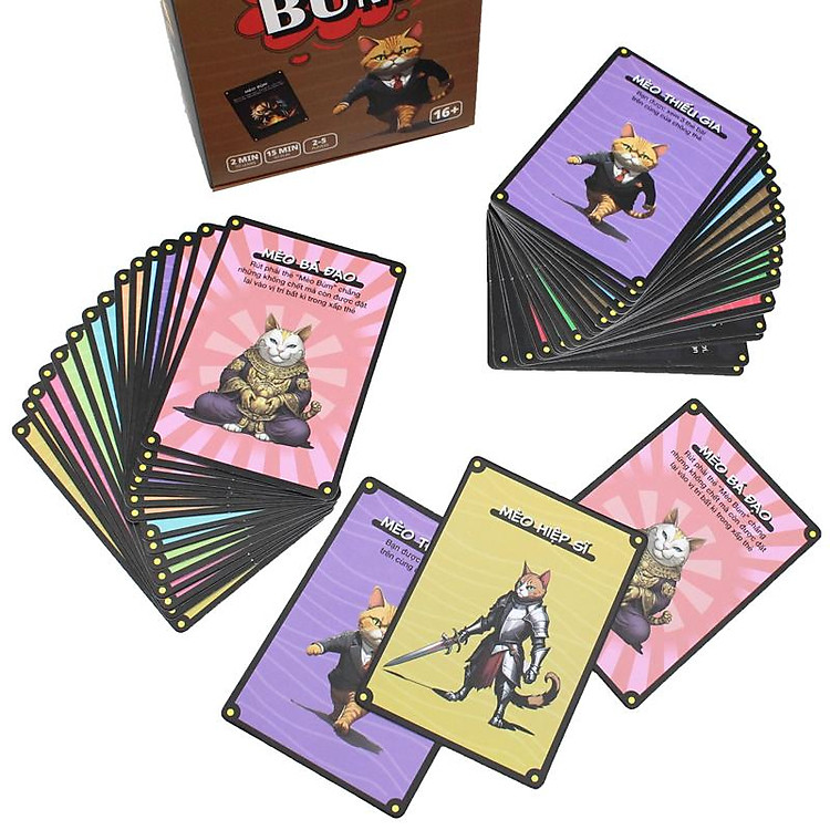 Boardgame Mèo Bùm - Liên Hiệp Thành Chính hãng Ưu đãi - Hình ảnh 4