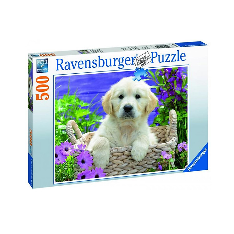 Mua Puzzle Golden Retriever 500 mảnh RAVENSBURGER Chính hãng Ưu đãi - Hình ảnh 2