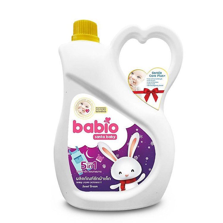 Nước giặt quần áo BABIO Thái Lan 3.5 lít dành cho bé