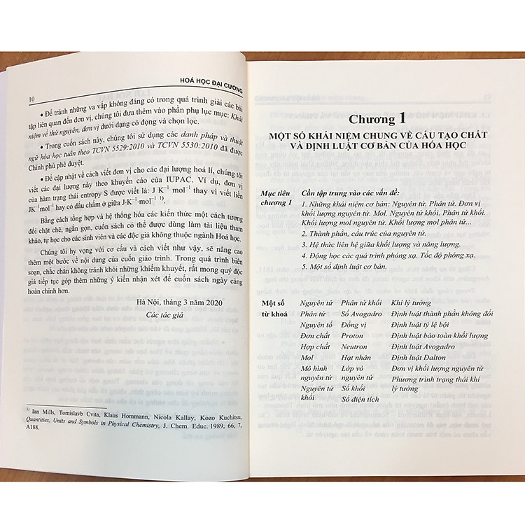 Hóa Học Đại Cương - Dành Cho Sinh Viên Không Chuyên Ngành Hóa - Ảnh 3