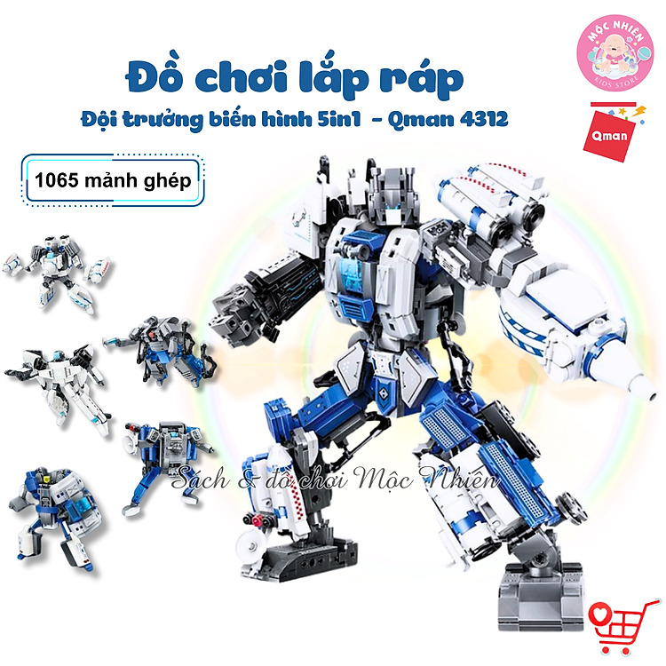 Tham Khảo tại ConCung: Đồ Chơi Xếp Hình Qman 41312 - Nhận ngay nhiều ưu đãi