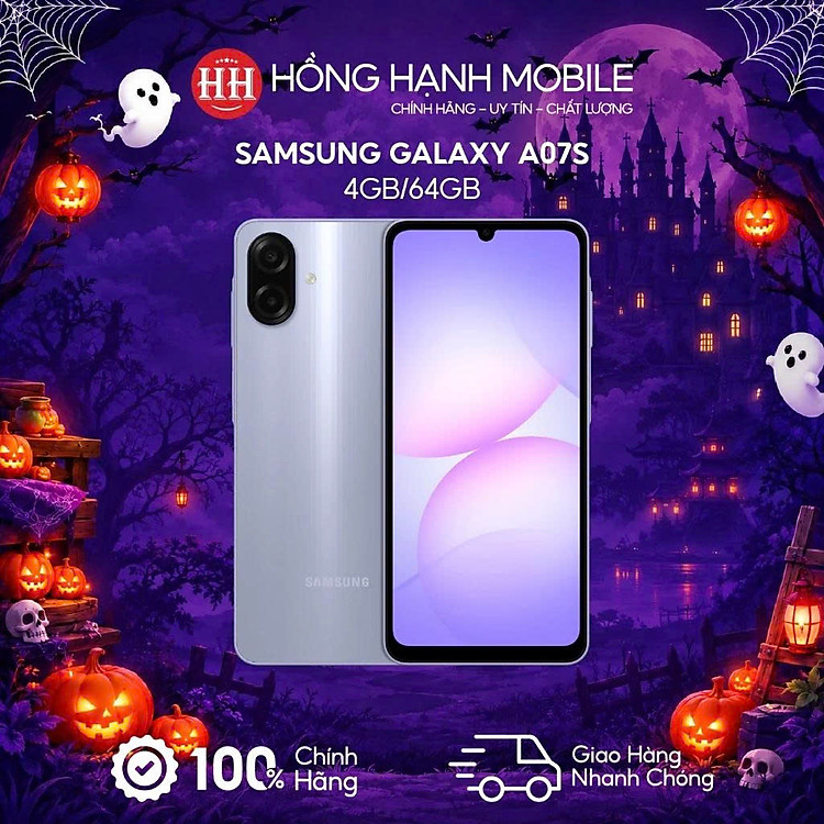 Điện Thoại Samsung Galaxy A07s 4GB/64GB - Hàng Chính Hãng
