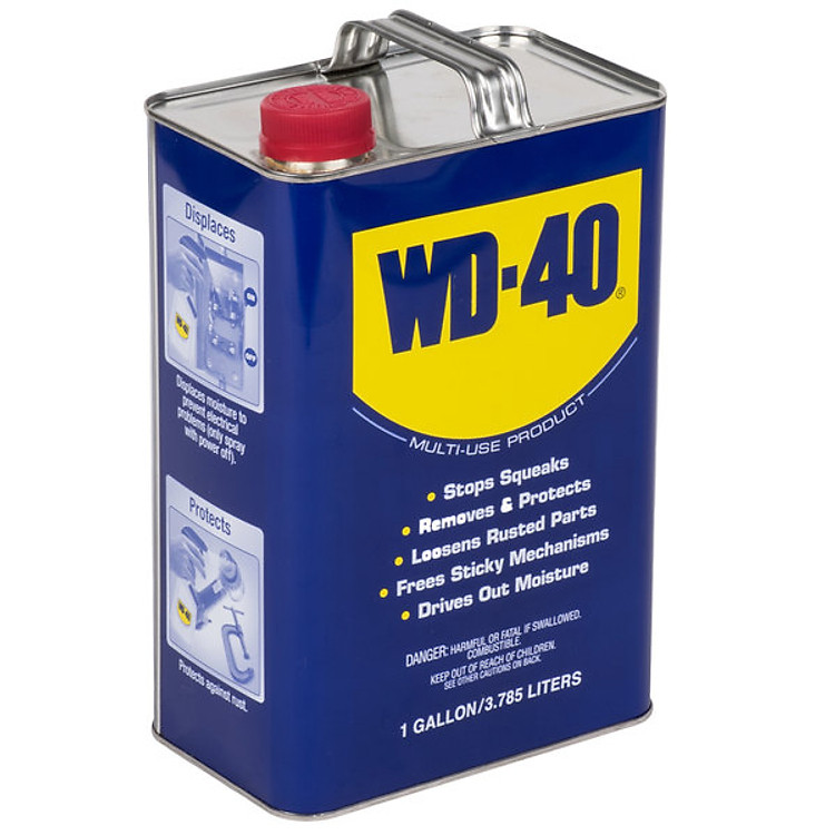 Thùng Bôi trơn Làm sạch Thẩm thấu Chống ẩm WD-40 Multi-Use Product 1 Gallon (3.785L) Tiết kiệm hơn về mặt kinh tế