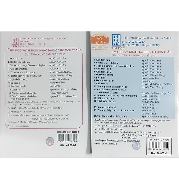 Toán Cao Cấp Tập 3 - Ảnh 3