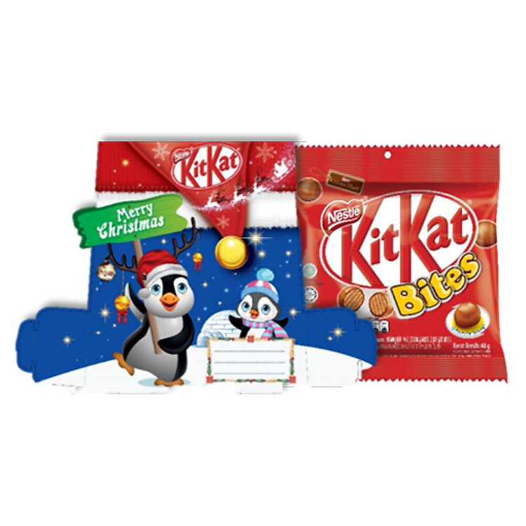 Bánh Chocolate KitKat Bites Gói 40g