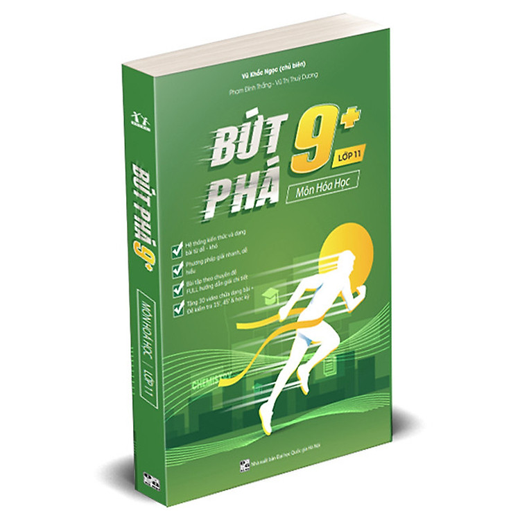 Sách Bứt Phá 9+ Môn Hóa Học Lớp 11