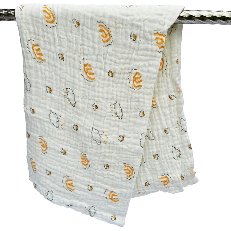 Khăn tắm cotton Muslin cho bé Chính hãng Ưu đãi - Hình ảnh 4