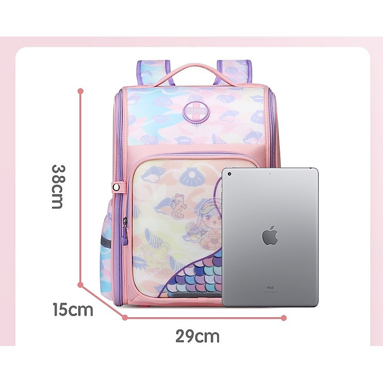 Balo Học Sinh BINBES B-3513 Chống Gù Chống Thấm Nước - Ảnh 6