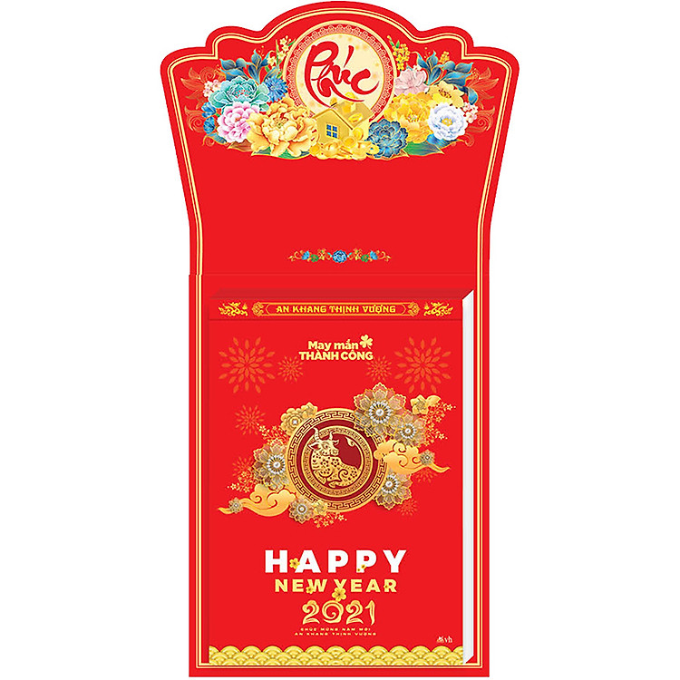 Lịch Văn Lang Bloc Siêu Cực Đại Đặc Biệt 2021 - BLO 01 (38 x 54 cm)