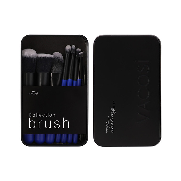 Hộp cọ du lịch 8 cây Vacosi BC24