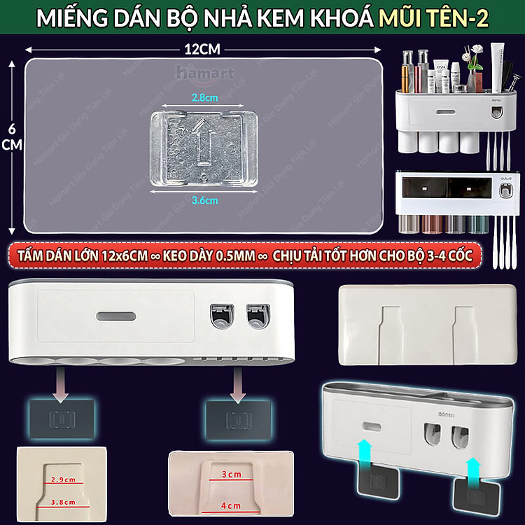 Hướng Dẫn Lắp Đặt Bộ Nhả Kem Đánh Răng Tự Động OENON Dán Tường