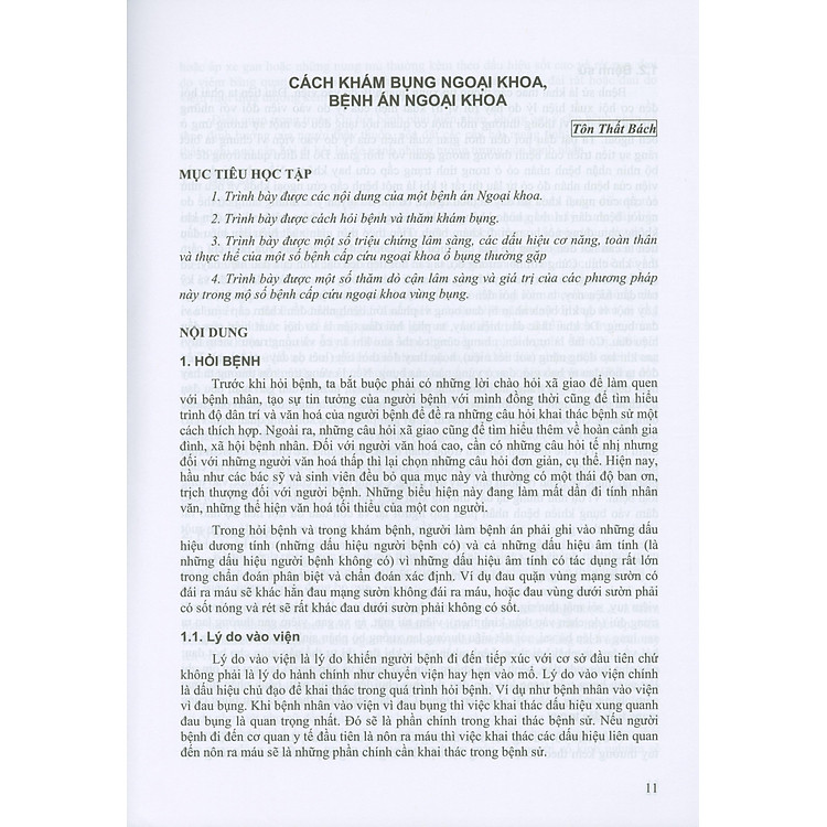 Bài Giảng Triệu Chứng Học Ngoại Khoa - Ảnh 3