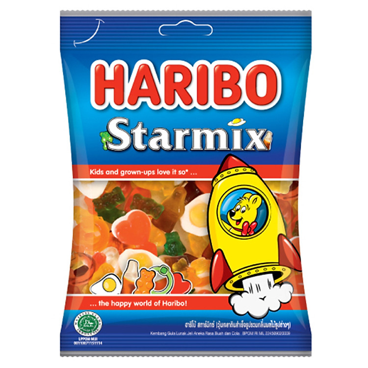 Kẹo Dẻo Haribo Star Mix (80g)