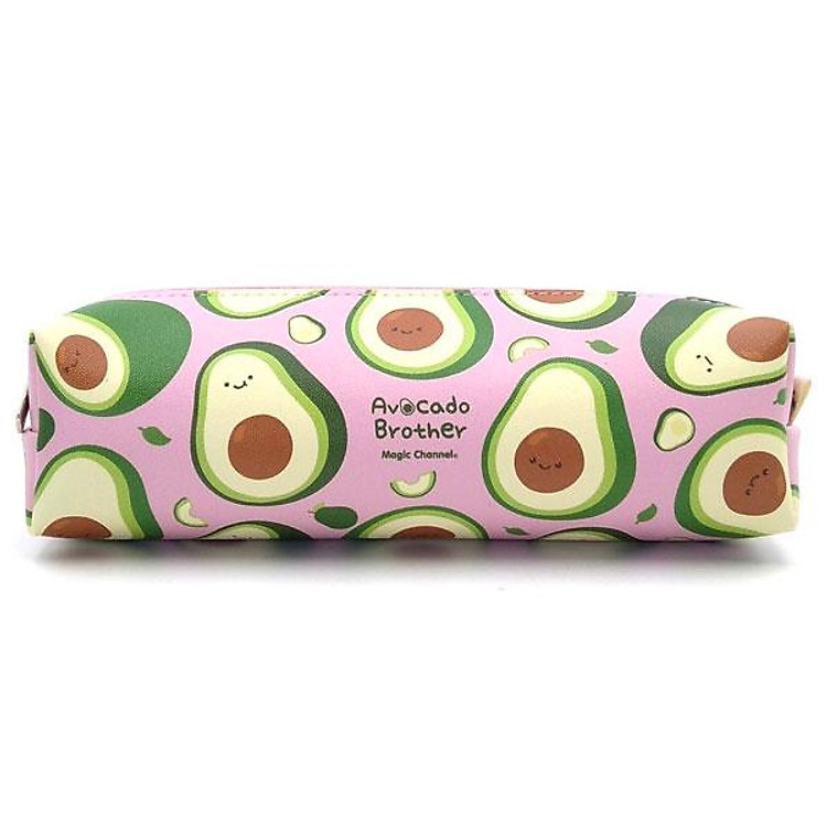 Hộp Bút Magic Channel Natural Square Avocado (Màu Hồng)