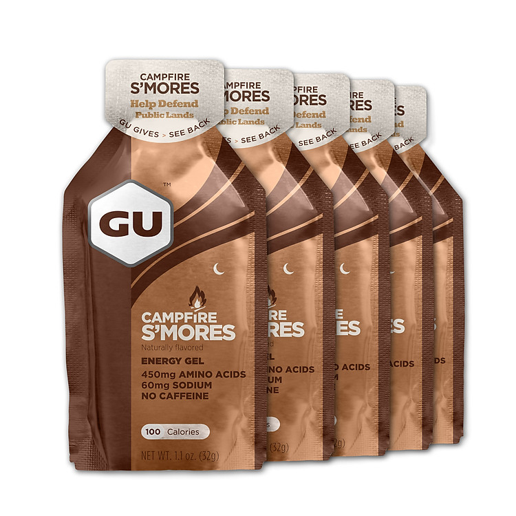 Combo 5 gói Gel năng lượng GU Energy Vị Campfire S'mores