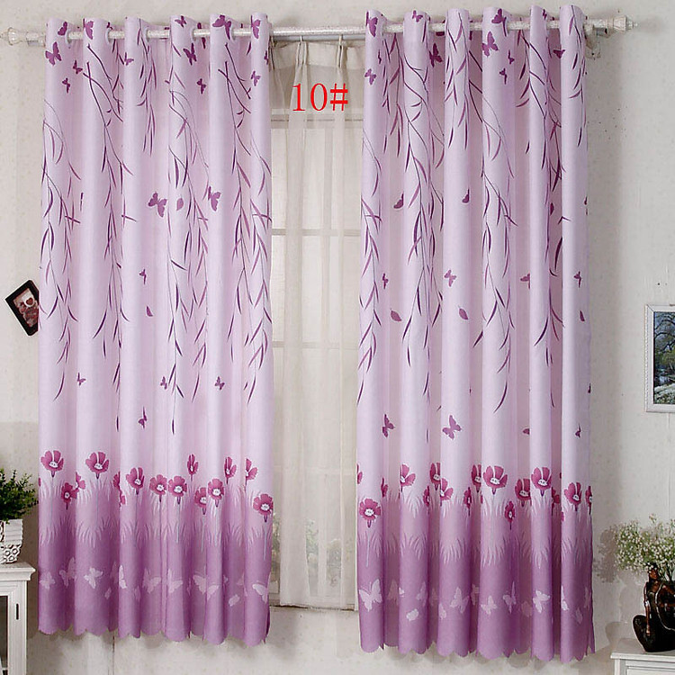 RÈM CỬA HOA CỎ TÍM SIZE 1M NGANG X 2M CAO ( 1 TẤM )