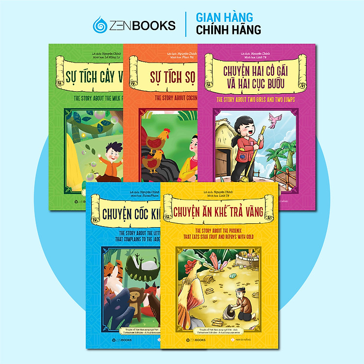 Bộ Truyện Cổ Việt Nam Song Ngữ Việt – Anh