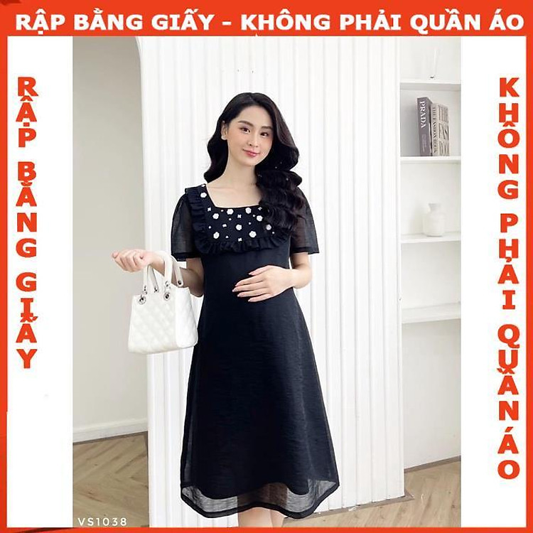 Rập giấy may đầm bầu BA40 – XL