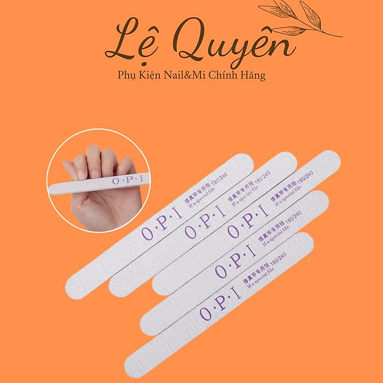 Dũa Móng Tay OPI_Dũa Mỏng Chuyên Dụng CE Nghành Nail