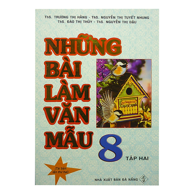 Sách Những Bài Làm Văn Mẫu 8 - Tập 2