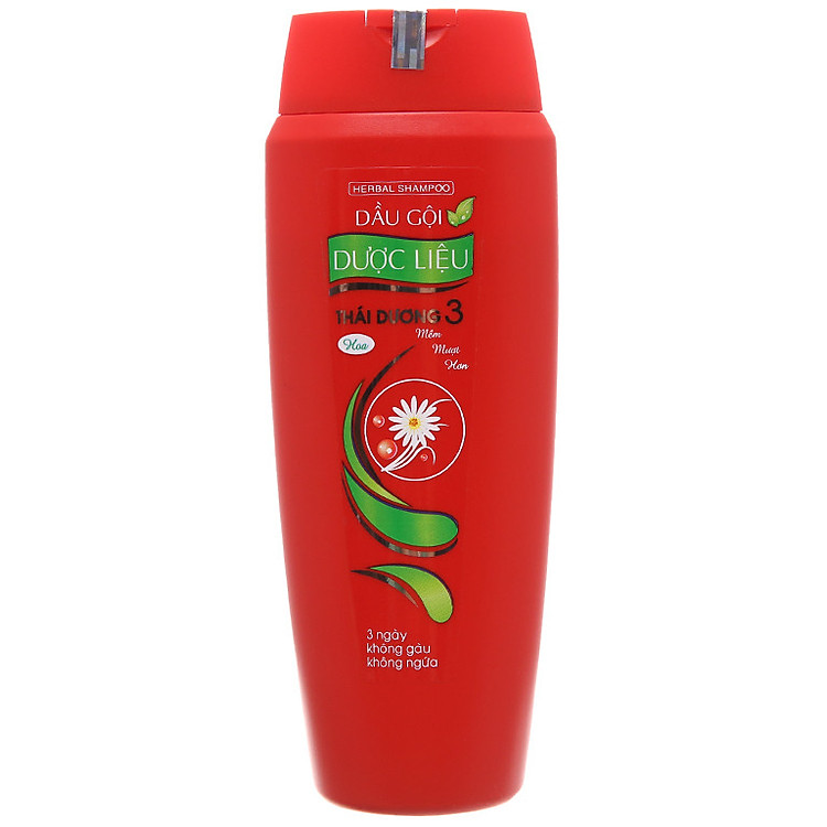 Dầu gội dược liệu Thái Dương 3 hương hoa 200ml